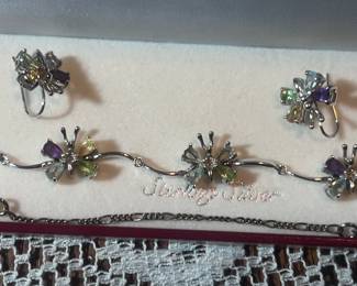 There are also many other beautiful Sterling Silver pieces including sets as well as individual pieces.