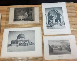 Four Antique Engravings