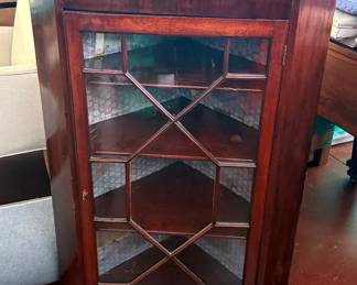 Antique Corner Cabinet
