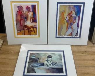 Three Michael Eberhardt Prints
