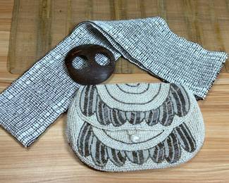 Beadwork Belt Purses