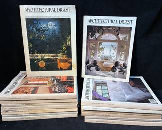 1970s And 1980s Architectural Digests 