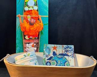 Crate Barrel Ice Bucket And More