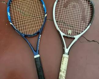 Heas Wilson Tennis Rackets And Bag 