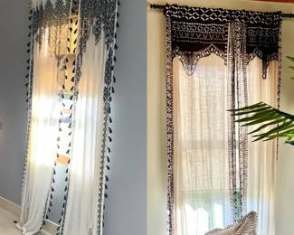 Anthropologie Cordelia Adalet Curtains Panels