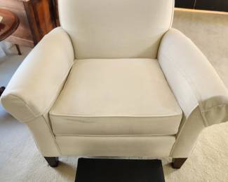 Etan Allen linen chair