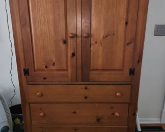 Pine armoire
