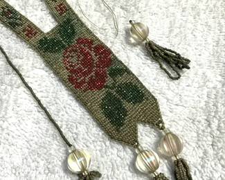 For Restoration Beaded Tassel Necklace