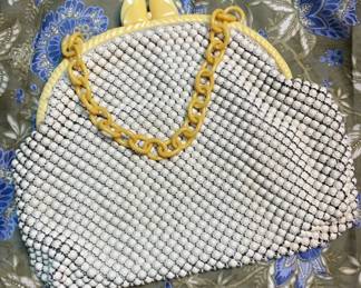 Vintage Whiting Davis Hand Bag