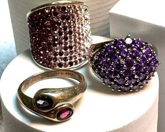 Ring Trio Silver with Attitude