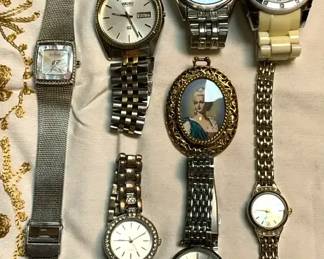 A group of untested watches