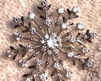 JDM Sterling Pendant Brooch