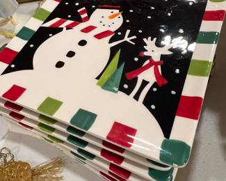 Crate & Barrel canape dishes