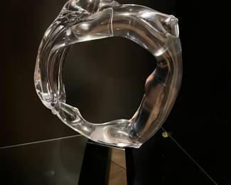 Gymnast or Dancer Renato Anatra Murano Art Glass 