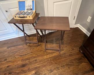 Bocce and snack tables