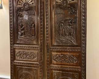 Panels salvaged from NYC Brownstone