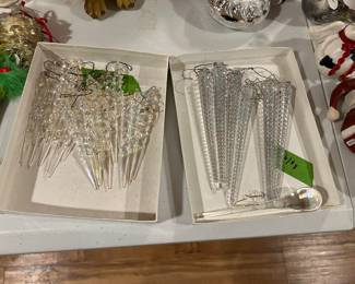 Glass icicles