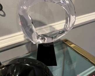 Gymnast or Dancer Renato Anatra Murano Art Glass 