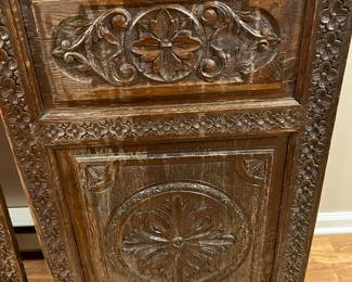 Small panels salvaged from NYC Brownstone