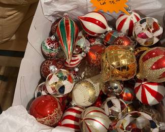 Vintage ornaments