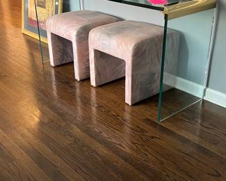 Len Rosen for Pace Furniture MCM Console Table + Seating