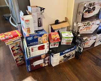 Percolators, Blenders, Toasters, Meat Slicer....you name it we've got it!