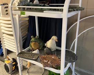 Suncoast Etagere + Garden items