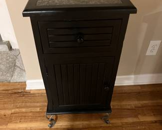 Granite top cabinet
