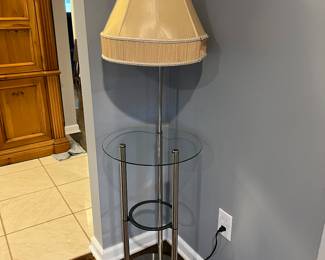 MCM Chrome table lamp