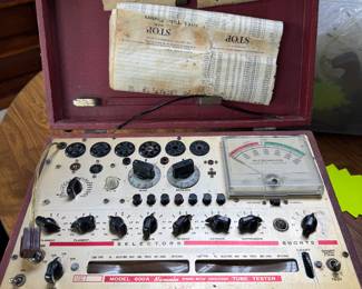 Vintage test tube tester