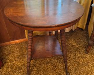 Beautiful side table with claw and ball foot