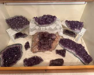Beautiful selection of amethyst