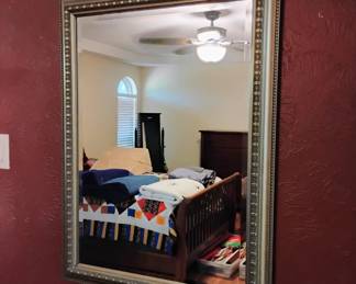 Mirror with beveled edges