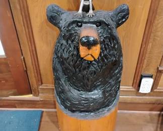 Carved bear