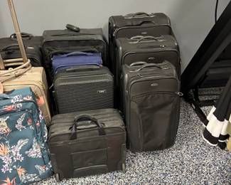 Lots of Luggage and travel bags