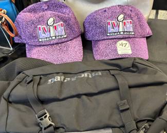 Designer bags and Super Bowl gear
