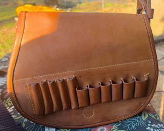 Vintage Leather Handmade Duck/Quail Hunting bag