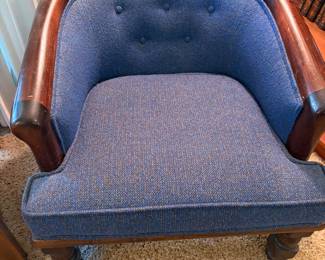 MCM French art deco club chair