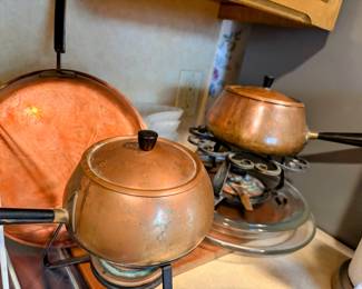 Copper Fondue cookeware