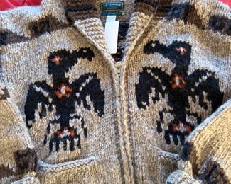 Cowichan C.C. Filson Vintage Sweater New with tags!