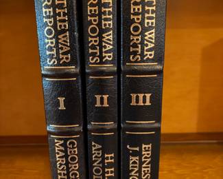 Easton Press the War Reports Vols I, II, III