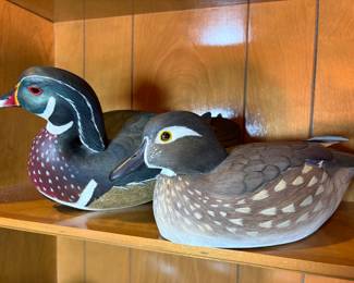 Decoy by Jack James Jr 1977 Champion Decorative Pairs Wildfowl Carving Contest