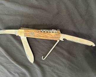 PUMA FOLDING KNIFE #996 SOLINGEN HANDARBEIT BESTELL JAGDMESSER GERMAN