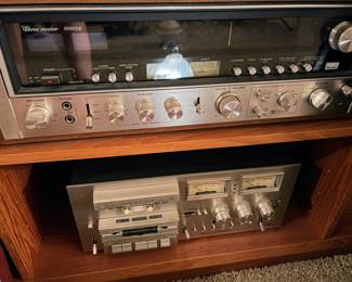 SANSUI 9090DB STEREO AM/FM RECEIVER & PIONEER CT-800 Rare Japan Market Stereo Tape Deck Vintage 1979
