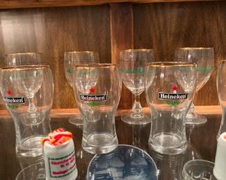 Heineken Beer Glasses