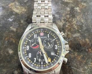 Wenger Terragraph Dual Time Power Reserve Watch 72756