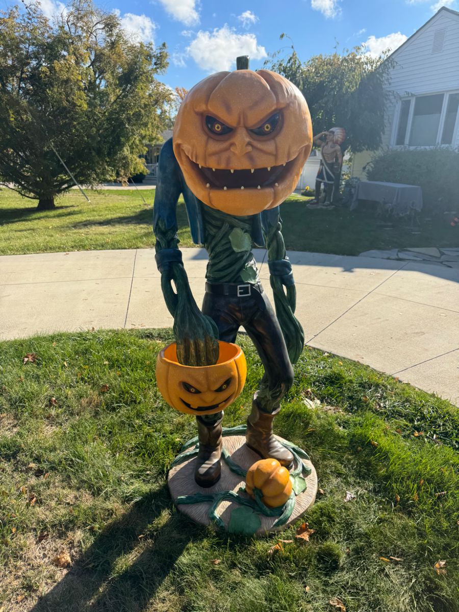 6 foot “Pumpkin Man” 