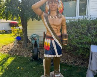 6 foot Cigar Store Indian 