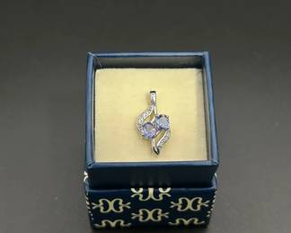 Stauer Tanzanite 925 Infinity Pendant