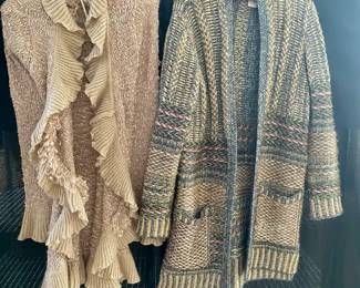 Desigual Sisters Mid Length Knit Sweaters Size L